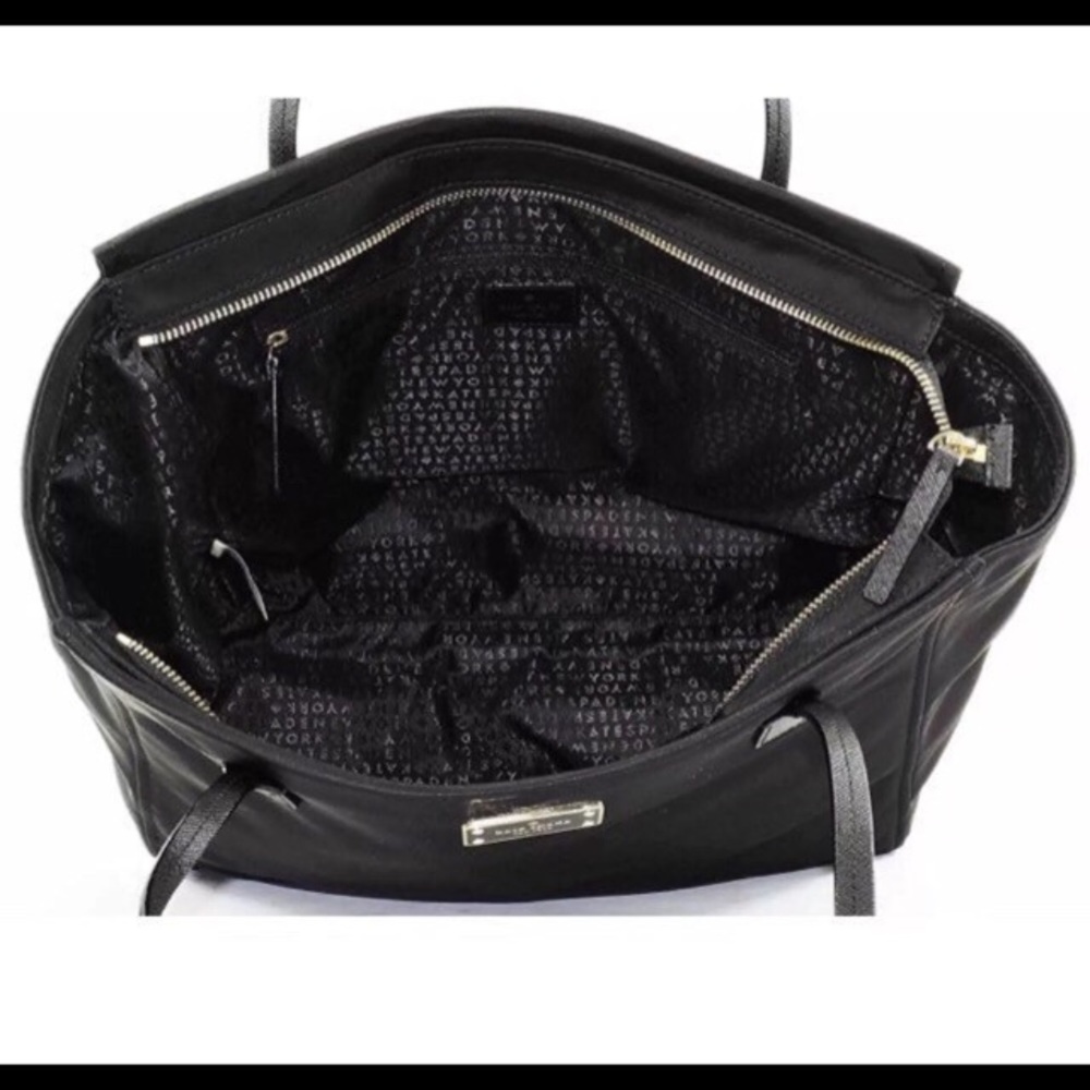Kate spade nylon tote authentic black